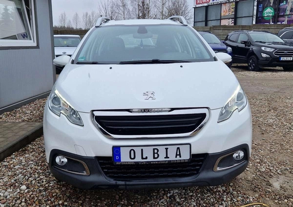 Peugeot 2008 cena 41900 przebieg: 63100, rok produkcji 2016 z Zbąszyń małe 596